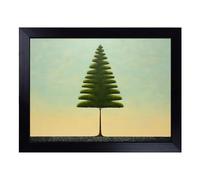 Lap Tray with Bean Bag Cushion, Pine Tree Minimalism