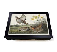 Lap Tray with Bean Bag Cushion, Pinnated Grouse Birds by John James Audubon