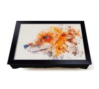 Lap Tray with Bean Bag Cushion, Profile Of A Red Fox