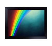 Lap Tray with Bean Bag Cushion, Rainbow New Realism
