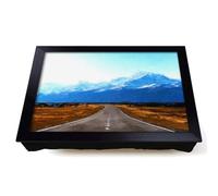 Lap Tray with Bean Bag Cushion, Road to Mount Cook in New Zealand
