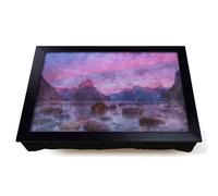 Lap Tray with Bean Bag Cushion, Rocks At The Milford Sound Fiord