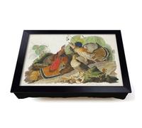 Lap Tray with Bean Bag Cushion, Ruffled Grouse Birds by John James Audubon
