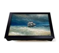 Lap Tray with Bean Bag Cushion, Sailing Ship by Ivan Aivazovsky