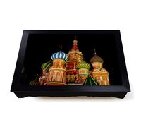 Lap Tray with Bean Bag Cushion, Saint Basils Cathedral Moscow Russia
