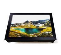 Lap Tray with Bean Bag Cushion, Seven Rila Lakes In Bulgaria