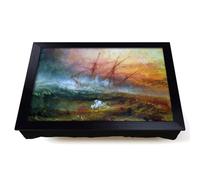 Lap Tray with Bean Bag Cushion, Slave Ship by Joseph Mallord William Turner