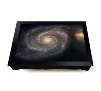 Lap Tray with Bean Bag Cushion, Spiral Galaxy Space