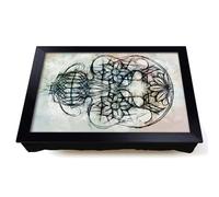 Lap Tray with Bean Bag Cushion, Sugar Skull