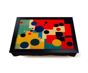 Lap Tray with Bean Bag Cushion, The Astonishing Modern Abstract Art