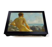 Lap Tray with Bean Bag Cushion, The Bather by Henry Scott Tuke