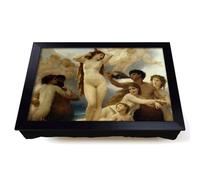Lap Tray with Bean Bag Cushion, The Birth Of Venus by William Adolphe