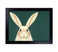 Lap Tray with Bean Bag Cushion, The Face Of A Rabbit