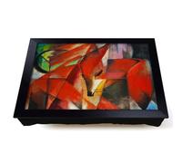 Lap Tray with Bean Bag Cushion, The Foxes by Franz Marc