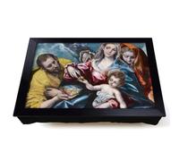Lap Tray with Bean Bag Cushion, The Holy Family by El Greco
