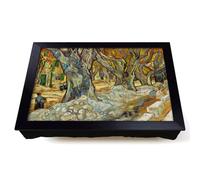 Lap Tray with Bean Bag Cushion, The Large Plane Trees by Vincent Van Gogh