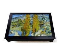 Lap Tray with Bean Bag Cushion, The Poplar Trees by Vincent Van Gogh