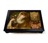 Lap Tray with Bean Bag Cushion, The Roman Window by Dante Gabriel Rossetti