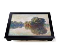 Lap Tray with Bean Bag Cushion, The Seine At Giverny by Claude Monet