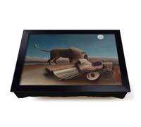 Lap Tray with Bean Bag Cushion, The Sleeping Gypsy by Henri Rousseau