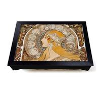 Lap Tray with Bean Bag Cushion, The Zodiac by Alphonse Mucha