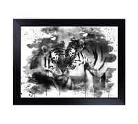 Lap Tray with Bean Bag Cushion, Tigers