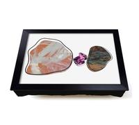 Lap Tray with Bean Bag Cushion, Trio Of Rocks