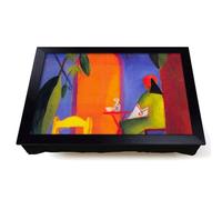 Lap Tray with Bean Bag Cushion, Turkish Cafe by August Macke