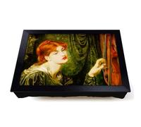 Lap Tray with Bean Bag Cushion, Veronica Veronese by Dante Gabriel Rossetti