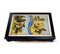 Lap Tray with Bean Bag Cushion, Vintage Circus Poster
