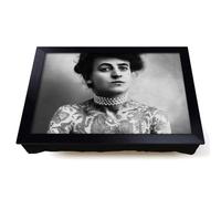 Lap Tray with Bean Bag Cushion, Vintage Tattooed Woman Lady
