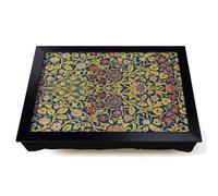 Lap Tray with Bean Bag Cushion, Violet And Columbine Print by