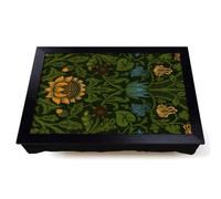 Lap Tray with Bean Bag Cushion, Violet And Columbine Print by