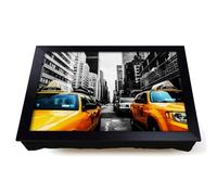 Lap Tray with Bean Bag Cushion, Yellow Taxi Cab New York City
