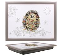 Lap Tray With Bean Bag Hattie Hedgehog Bug Art Cushioned Laptop Breakfast Tray