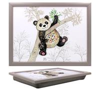 Lap Tray With Bean Bag Po Zi Panda Bug Art Cushioned Laptop Breakfast Bed Tray