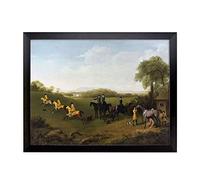 Lap Tray with Cushion | George Stubbs Racehorses Excersising | Padded Bean Bag Cushion | For Eating, Working, Crafting, Laptop | Portable Table Desk