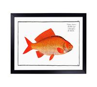 Lap Tray with Cushion | Goldfish by M.E. Bloch | Padded Bean Bag Cushion | For Eating, Working, Crafting, Laptop | Portable Table Desk