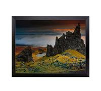 Lap Tray with Cushion | Landscape Isle of Skye Scotland 4 | Padded Bean Bag Cushion | For Eating, Working, Crafting, Laptop | Portable Table Desk