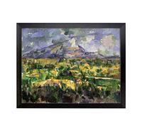 Lap Tray with Cushion | Paul Cezanne Landscape (7) | Padded Bean Bag Cushion | For Eating, Working, Crafting, Laptop | Portable Table Desk