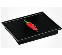 Orsina Lightweight Flaming Chilli Lap Tray, Durable Constructed Serving Tray For Bedroom, Versatile Kitchen Tray