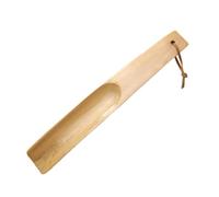 LAPADULA Shoe Spoon 1Pcs Professional Wooden Shoe Horn Professional Shoe Spoon Home Tools Long Handle Shoehorn Useful Shoe Lifter Shoehorn Shoe Helper(Nude 23cm)