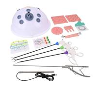 Laparoscopic Simulator Trainer Box with Endoscope Camera and Surgical Instruments for Medical Training and Skill Development