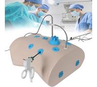 Laparoscopic Simulator Training Kit, Medical Training Box for Surgeons, Virtual Surgery Practice with 10 Modules and 4 Tools, Suture Skills Enhancement