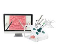 Laparoscopic Simulator Training Kit with HD Camera, 5 Training Modules, 4 Surgical Tools for Medical Students and Healthcare Education