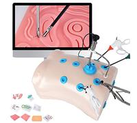 Laparoscopic Surgery Simulator Kit with 10 Training Modules and 4 Surgical Tools for Medical Student Training - High-Definition Images Included