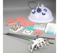 Laparoscopic Suture Practice Kit with Endoscope and Instruments for Surgical Training