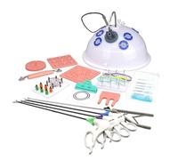Laparoscopic Training Simulator Kit with Camera, Instruments, Training Modules, and Pneumoperitoneum Simulation for Surgical Skill Enhancement