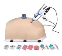 Laparoscopic Training Simulator with Adjustable Camera and Instruments for Medical Education and Surgical Practice