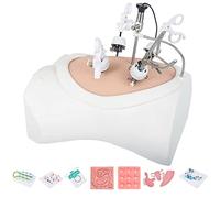 Laparoscopy Suture Practice Kit with Light Source Camera - Complete Training Instruments and 9 Laparoscopic Simulator Modules for Effective Teaching and Exercise